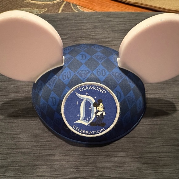 Disneyland 60th Diamond Celebration Mickey Ears Hat - Picture 2 of 4